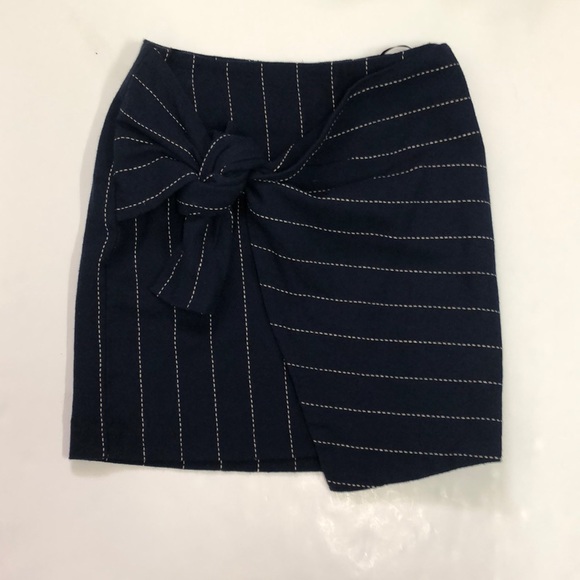 J.O.A. Dresses & Skirts - NWT JOA Los Angeles Skirt XS Blue/Cream Stripe